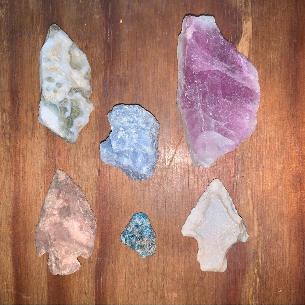 Crystal Collection Mystery Lot Bundle Set, Raw Stone Gemstones - Picture 2 of 4
